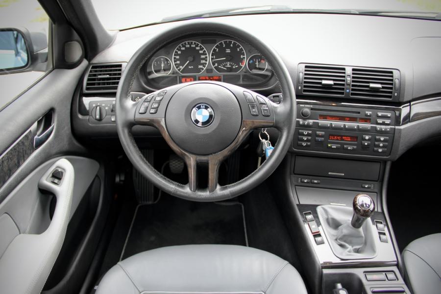 Achterbank, BMW E46 330i touring interieur, HubertD